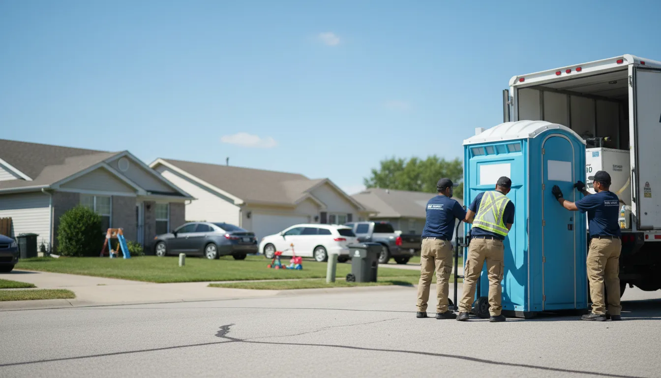 Standard Porta Potty Rentals in White Hall, IL near me